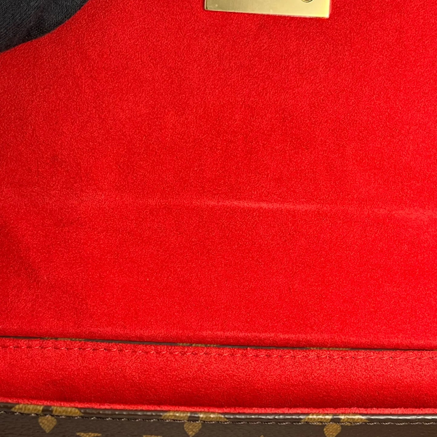 Louis Vuitton モノグラム キャンバス ロッキー BB ハンドバッグ ショルダーバッグ - レッド