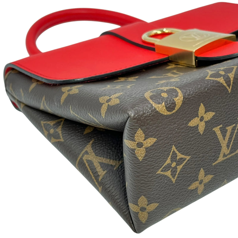 Louis Vuitton モノグラム キャンバス ロッキー BB ハンドバッグ ショルダーバッグ - レッド