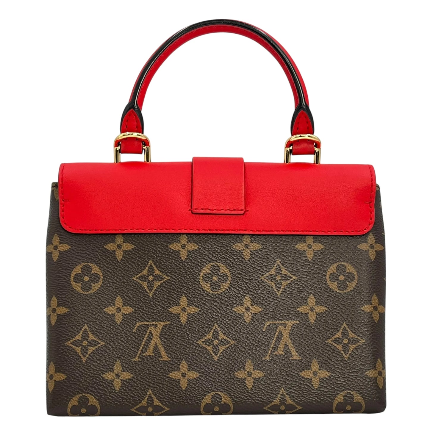 Louis Vuitton モノグラム キャンバス ロッキー BB ハンドバッグ ショルダーバッグ - レッド