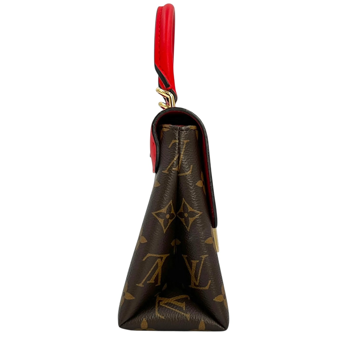 Louis Vuitton モノグラム キャンバス ロッキー BB ハンドバッグ ショルダーバッグ - レッド