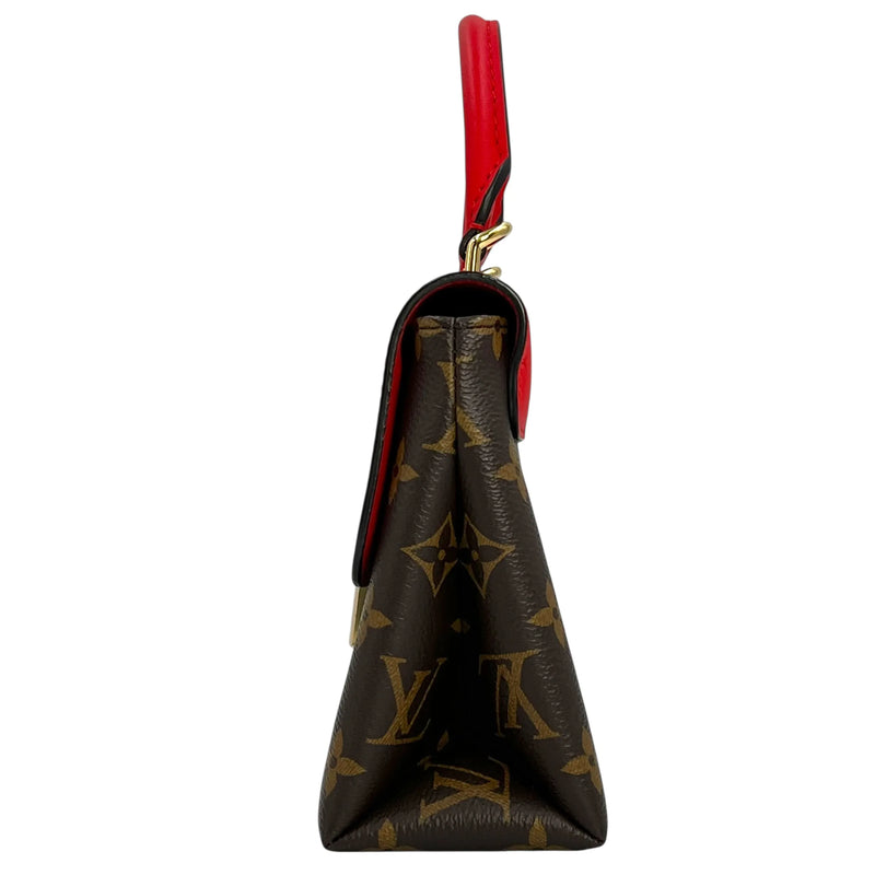 Louis Vuitton モノグラム キャンバス ロッキー BB ハンドバッグ ショルダーバッグ - レッド