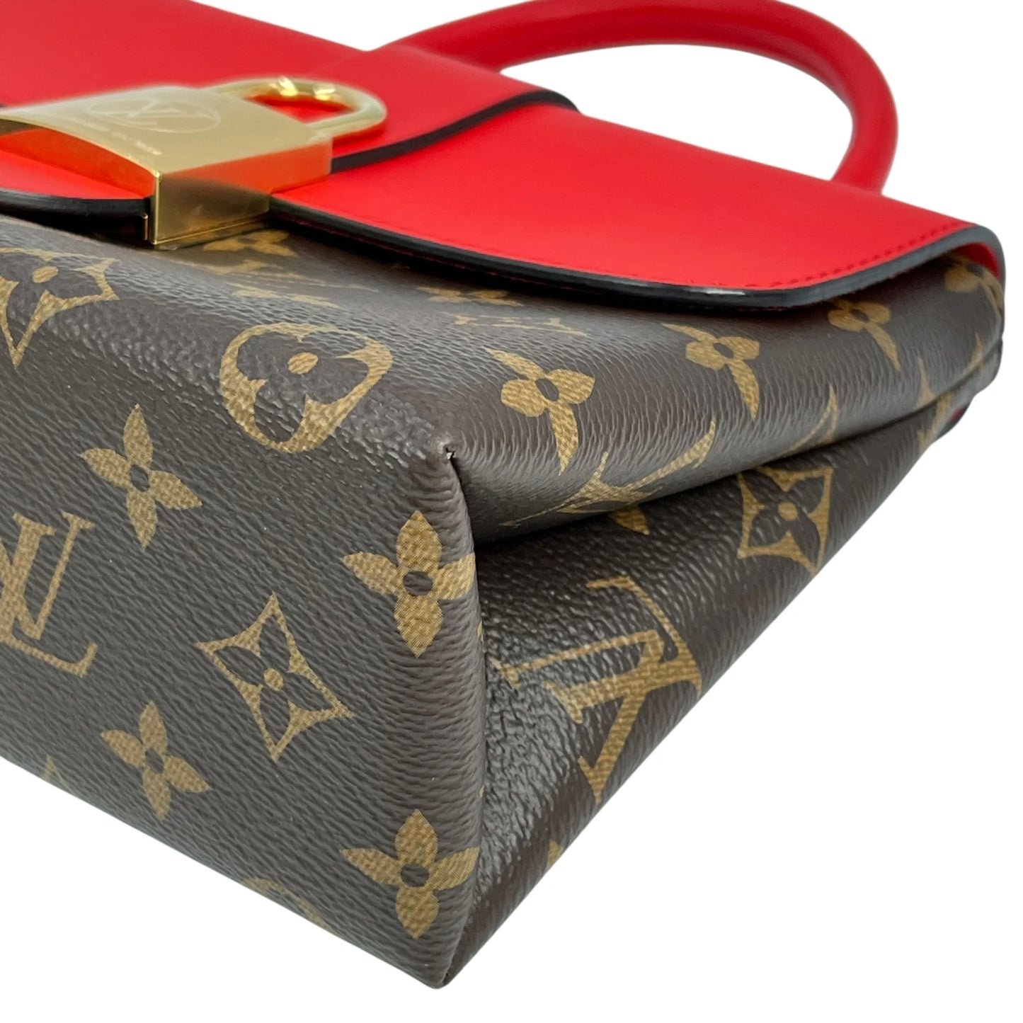 Louis Vuitton モノグラム キャンバス ロッキー BB ハンドバッグ ショルダーバッグ - レッド