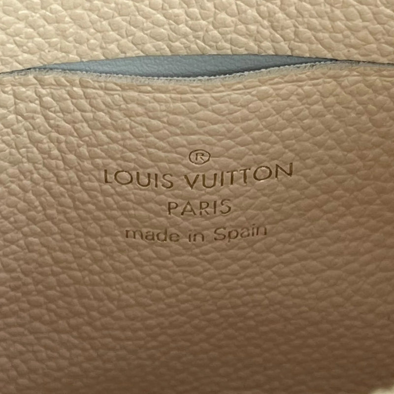 Louis Vuitton ポシェット ダブルジップ モノグラム アンプラント チェーンショルダーバッグ - ベージュ × クリーム