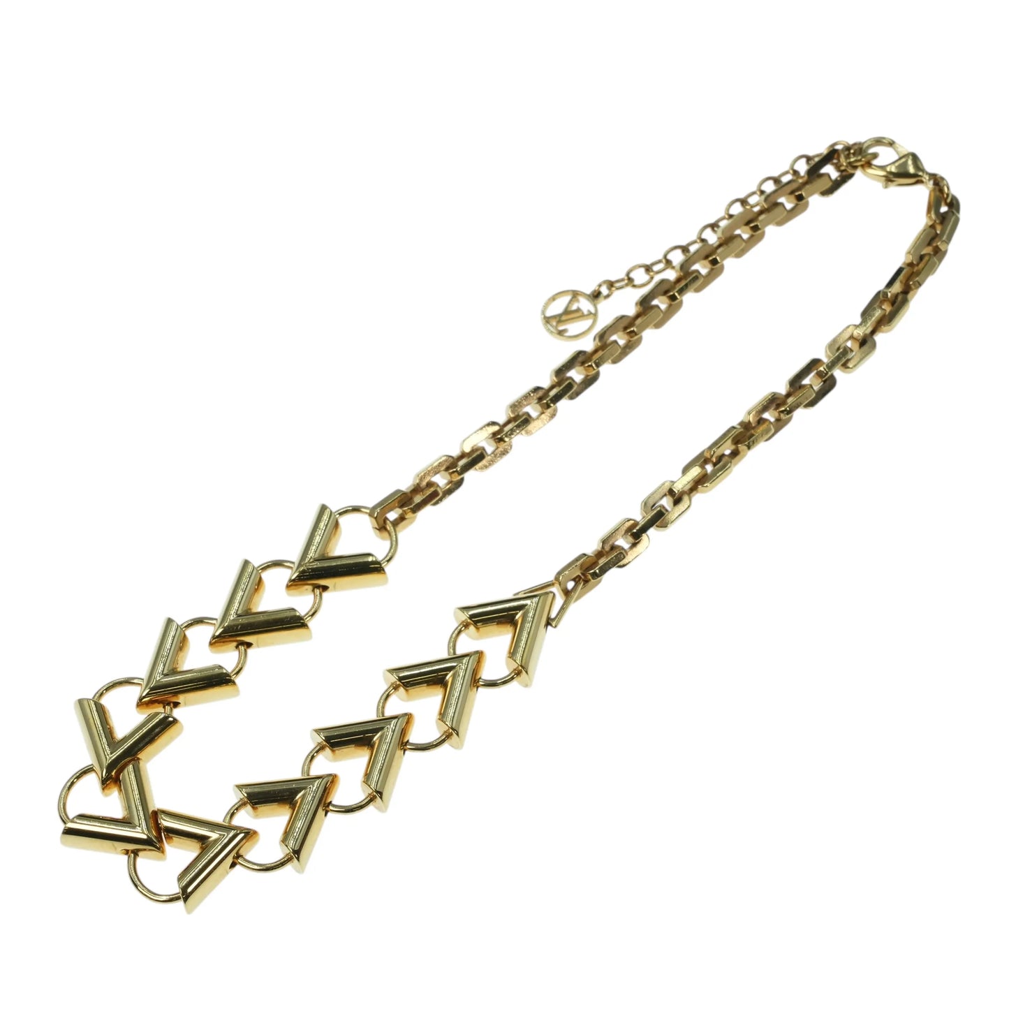 Louis Vuitton Essential V Necklace - GP 