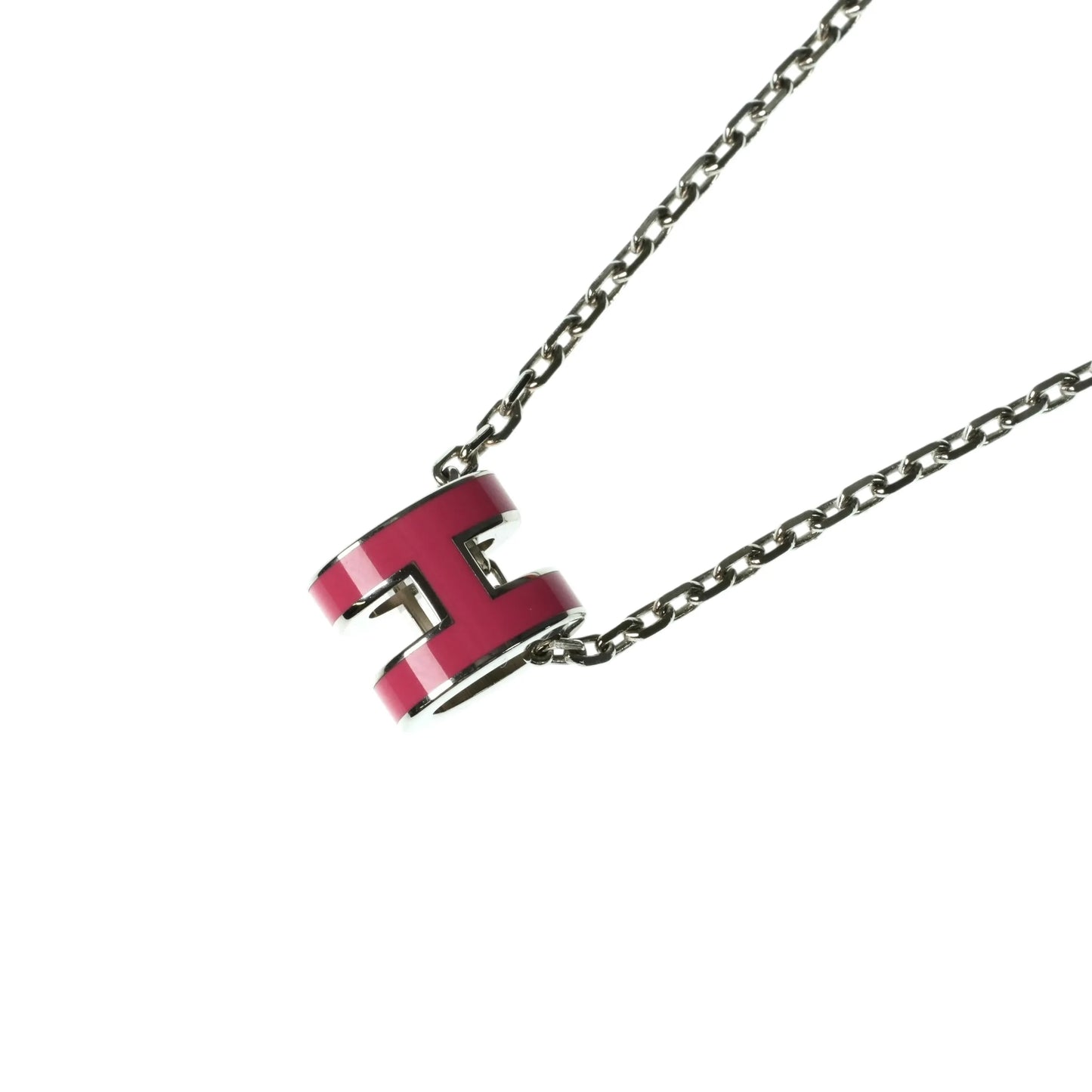 Hermès ミニ ポップ ペンダント ネックレス - メタル - ピンク