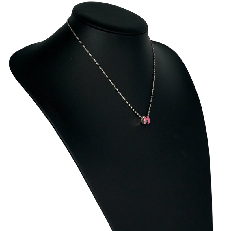 Hermès ミニ ポップ ペンダント ネックレス - メタル - ピンク