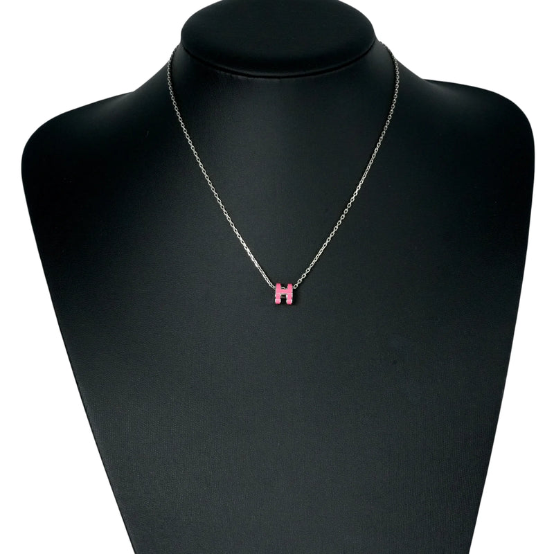 Hermès ミニ ポップ ペンダント ネックレス - メタル - ピンク