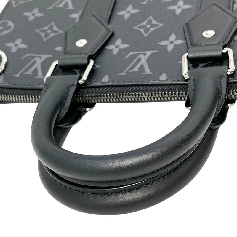 Louis Vuitton Monogram Eclipse Sac Plat - Black 