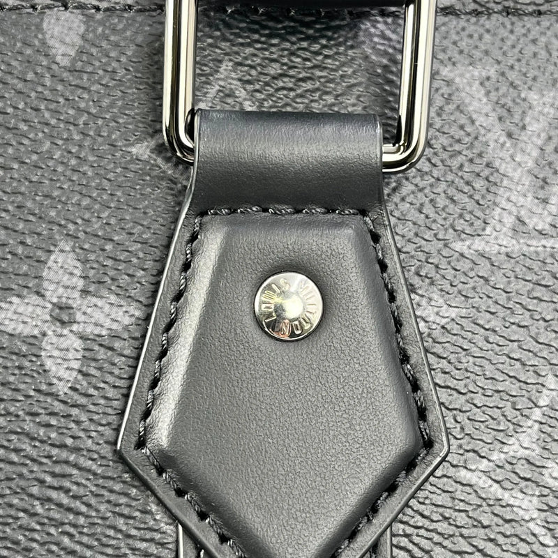 Louis Vuitton Monogram Eclipse Sac Plat - Black 