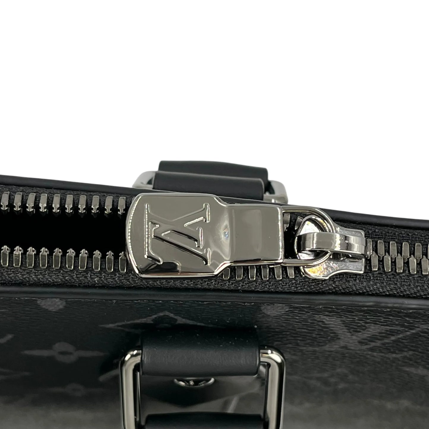 Louis Vuitton Monogram Eclipse Sac Plat - Black 