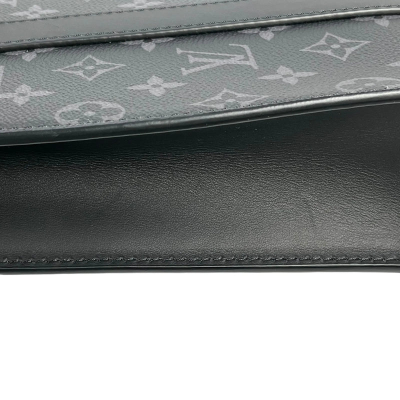 Louis Vuitton Monogram Eclipse Sac Plat - Black 