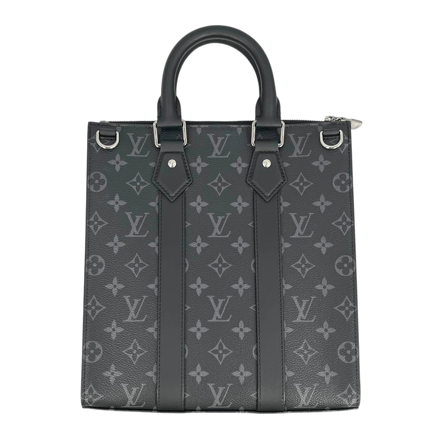 Louis Vuitton Monogram Eclipse Sac Plat - Black 