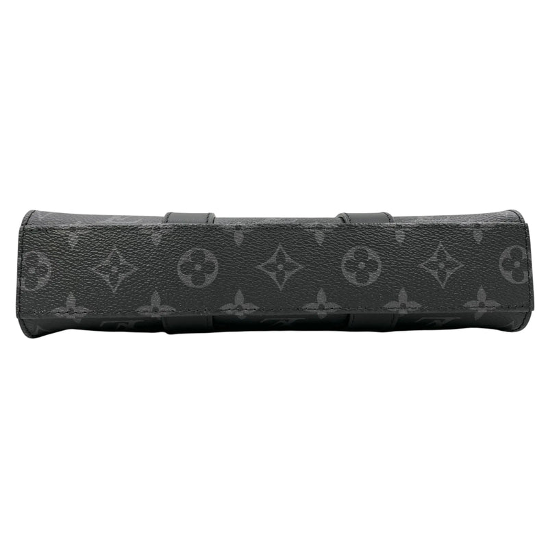 Louis Vuitton Monogram Eclipse Sac Plat - Black 