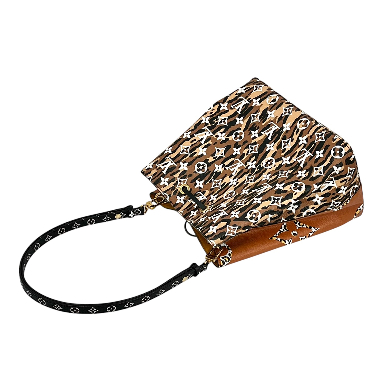 Louis Vuitton ネオノエ キャメル モノグラム ジャイアント ジャングル ショルダーバッグ -  オレンジ