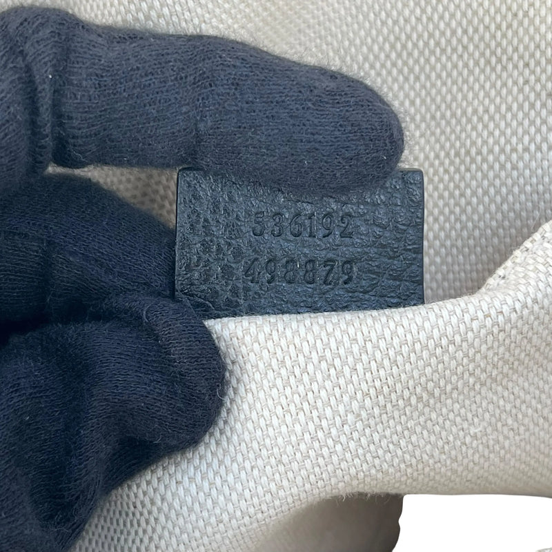 GUCCI Soho Leather Chain Backpack - Black 