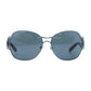BVLGARI Rhinestone Sunglasses - Silver Frame - 32588 