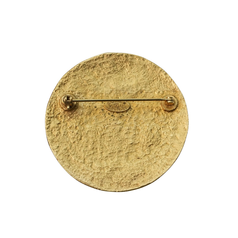 CHANEL CC ロゴ ラウンド ブローチ アクセサリー 95A - メタル - 32590