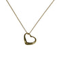 Tiffany Open Heart Mini Necklace - 18K Yellow Gold 
