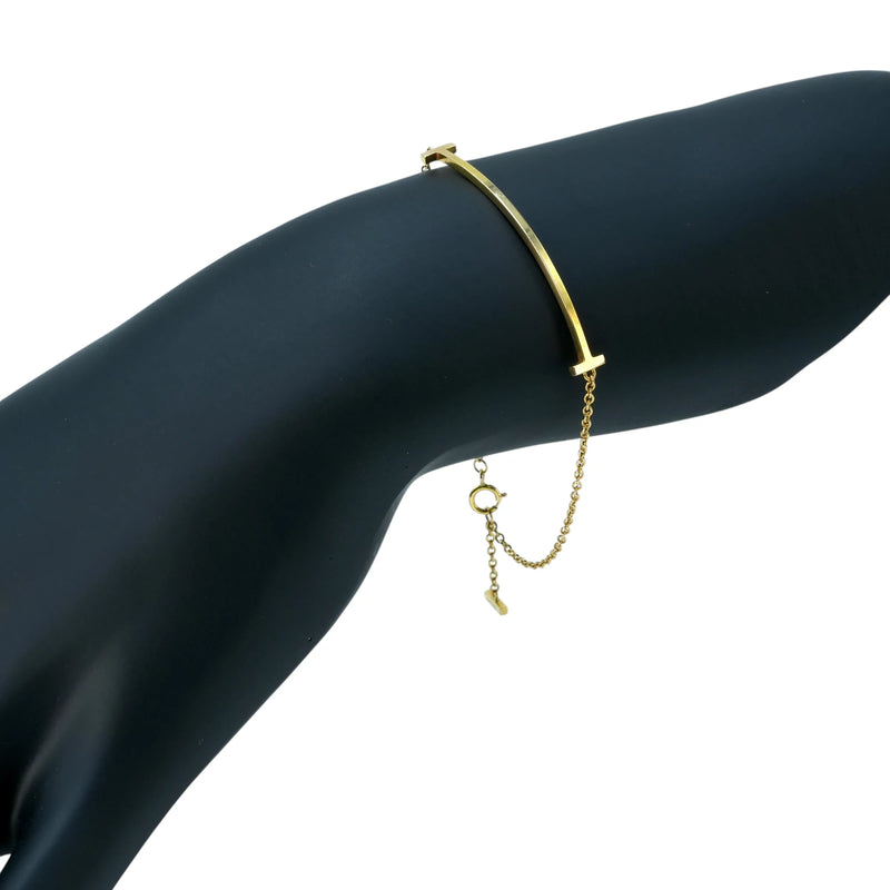 Tiffany T Smile Small Bracelet Jewelry - 18KYG 