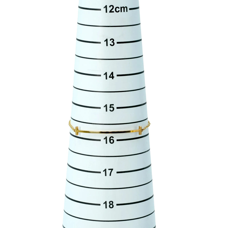 Tiffany T Smile Small Bracelet Jewelry - 18KYG 