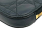Dior Lady Dior Call In Dior Phone Case Chain Wallet Shoulder Bag - Black 
