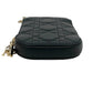 Dior Lady Dior Call In Dior Phone Case Chain Wallet Shoulder Bag - Black 