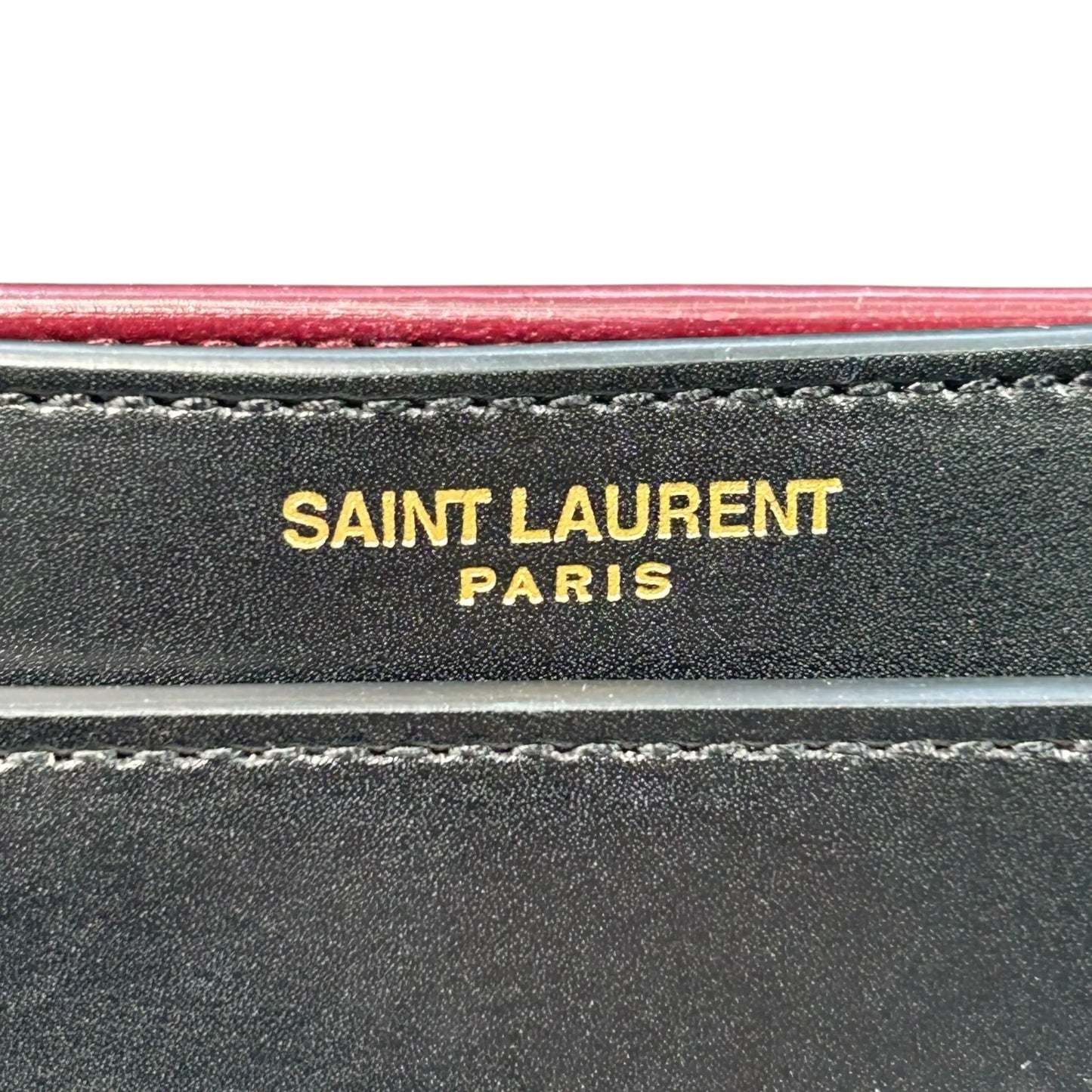 Saint Laurent カサンドラ チェーンショルダーバッグ - ブラック