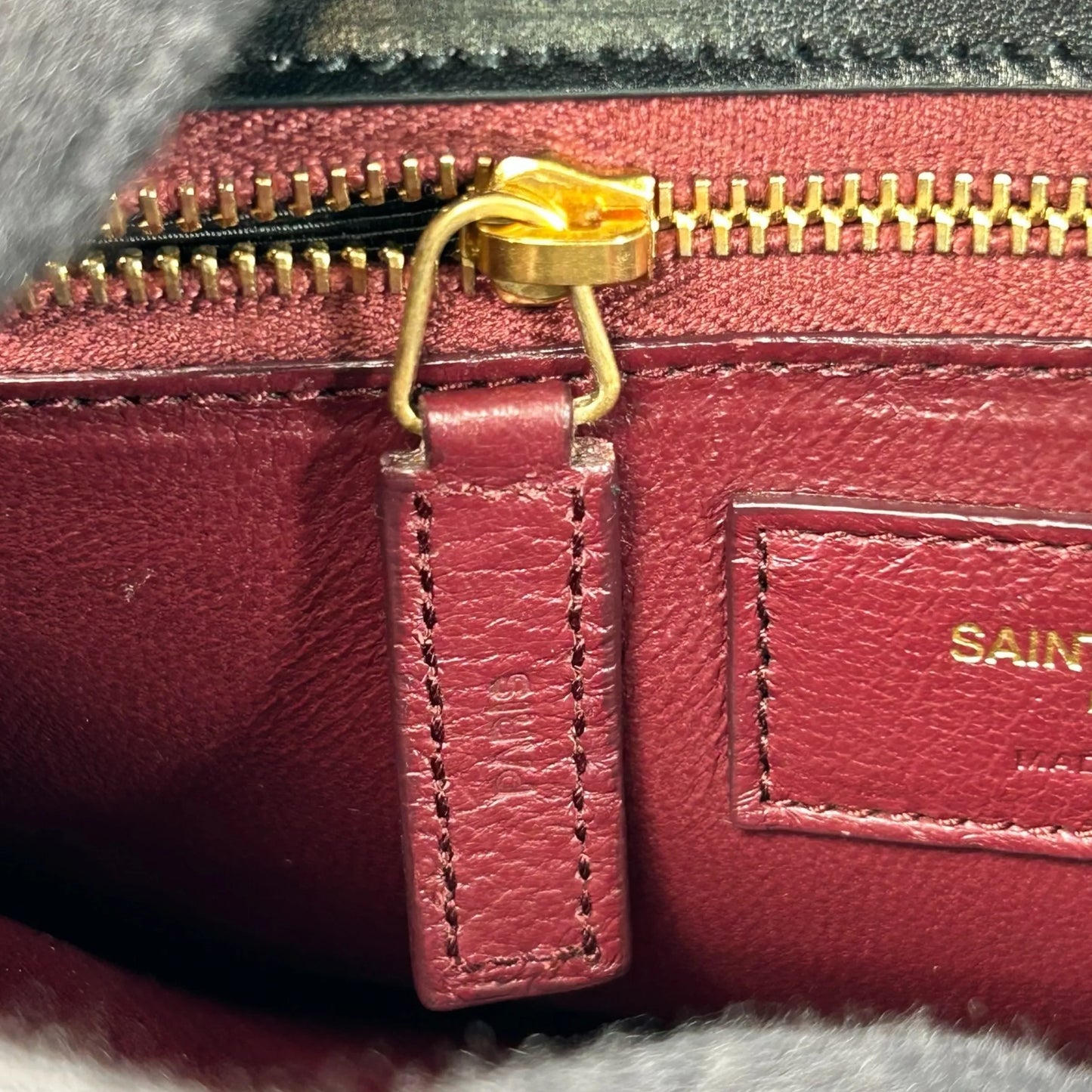 Saint Laurent カサンドラ チェーンショルダーバッグ - ブラック