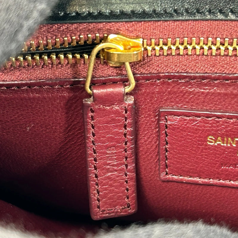 Saint Laurent カサンドラ チェーンショルダーバッグ - ブラック