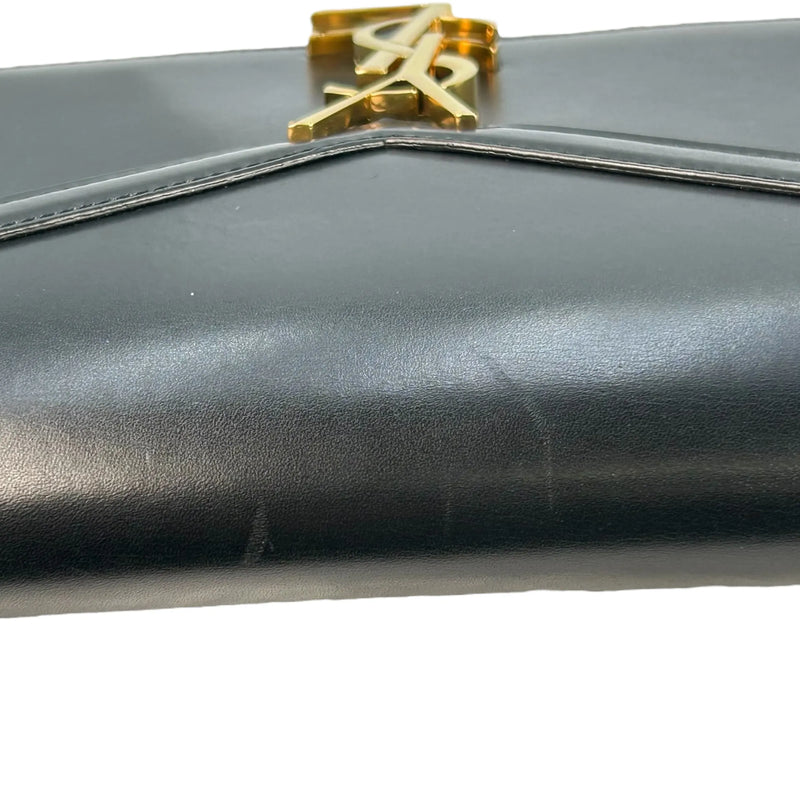 Saint Laurent カサンドラ チェーンショルダーバッグ - ブラック