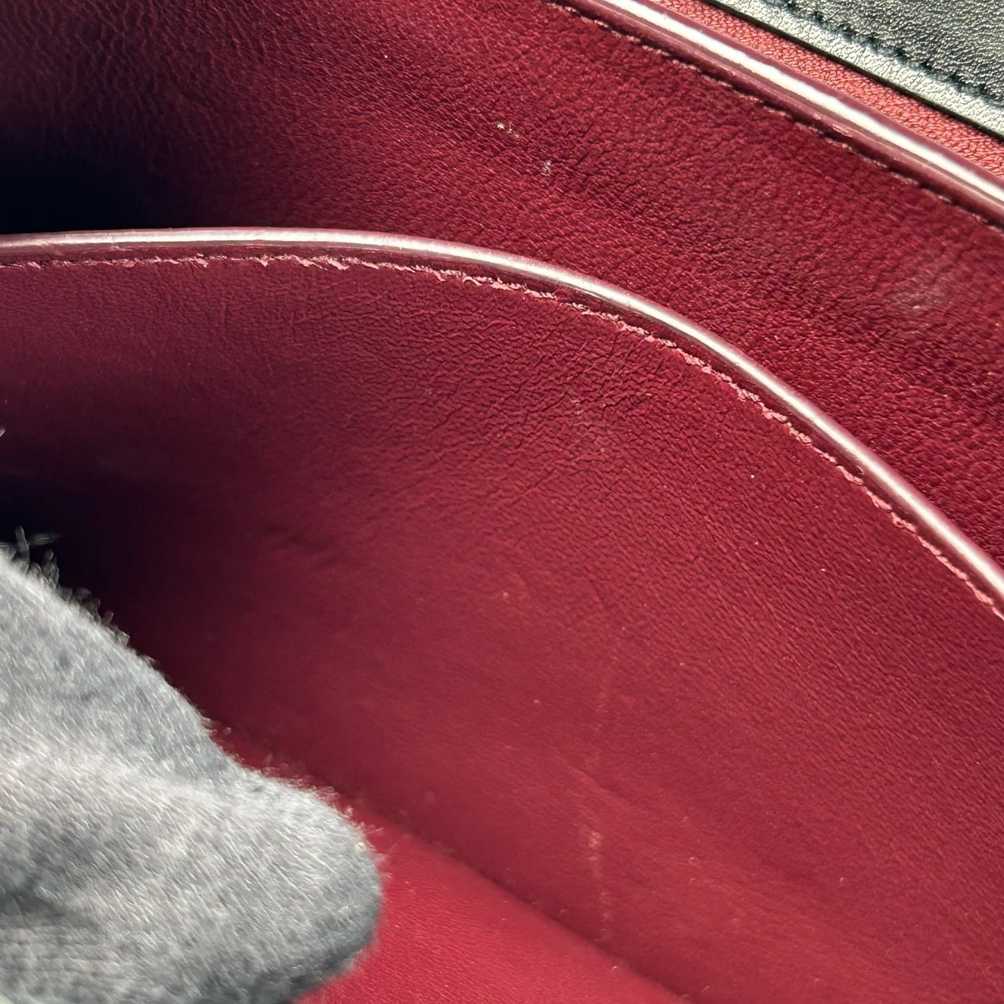 Saint Laurent カサンドラ チェーンショルダーバッグ - ブラック