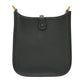 Hermès Evelyn TPM Taurillon Clemence W Stamp (2024) Shoulder Bag - Black 