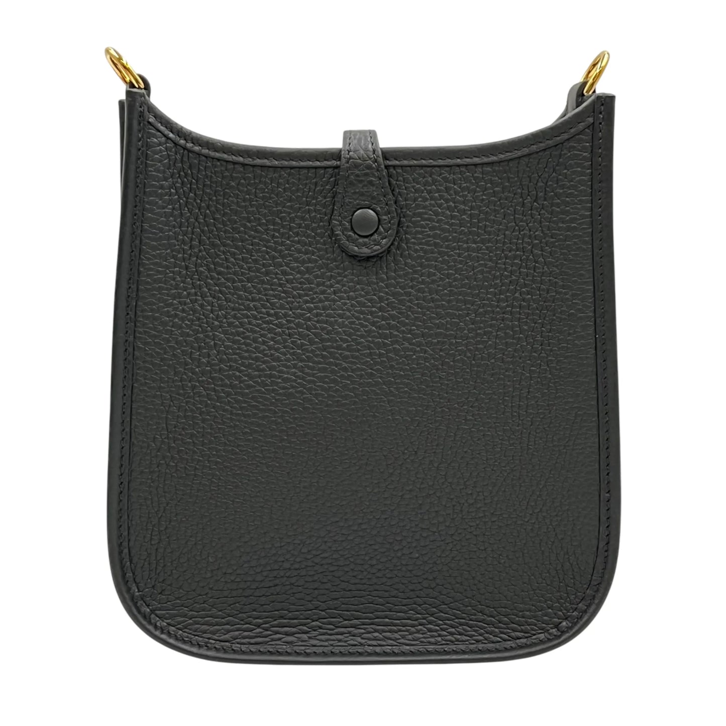 Hermès Evelyn TPM Taurillon Clemence W Stamp (2024) Shoulder Bag - Black 