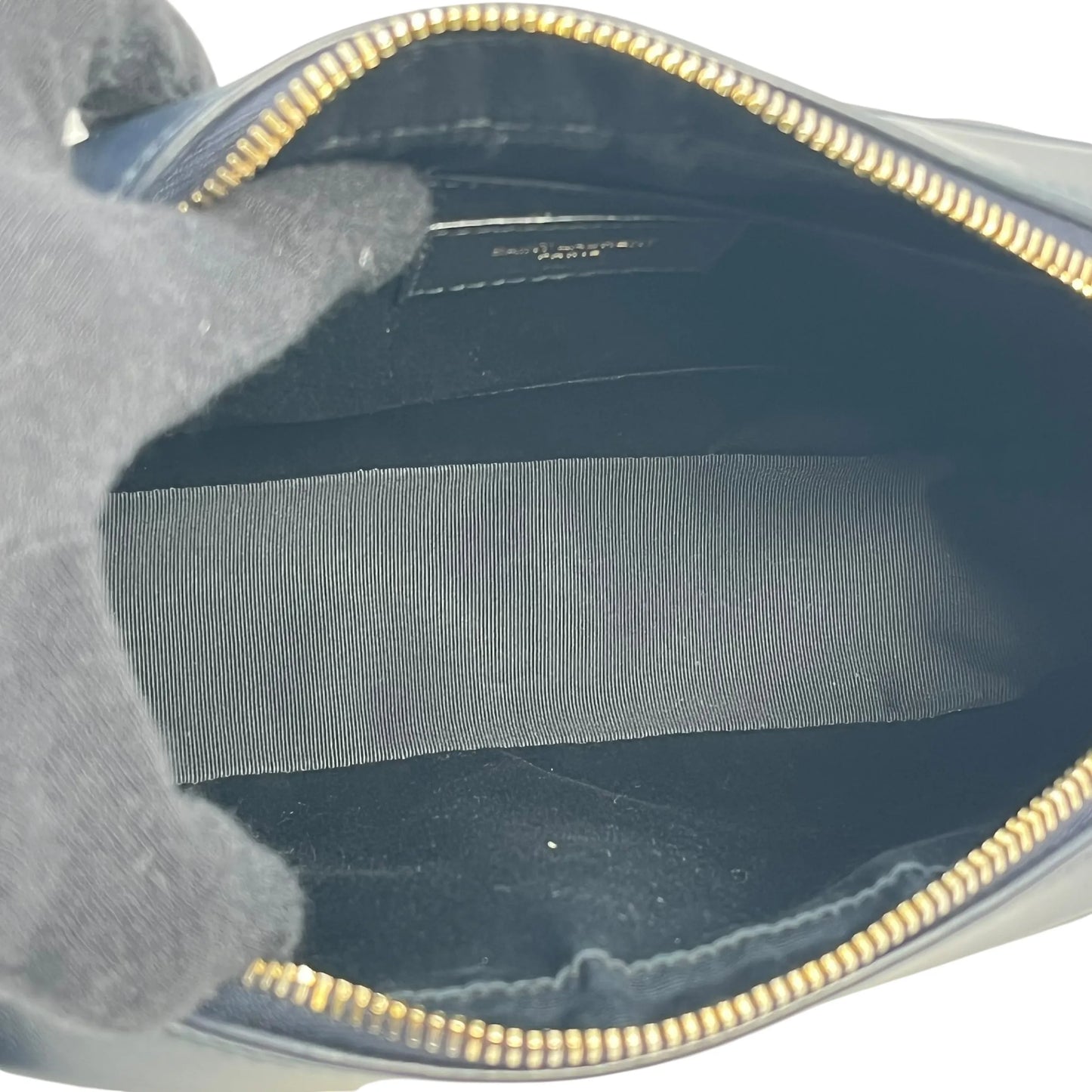 Saint Laurent ルー ミディアム ショルダーバッグ - ネイビー