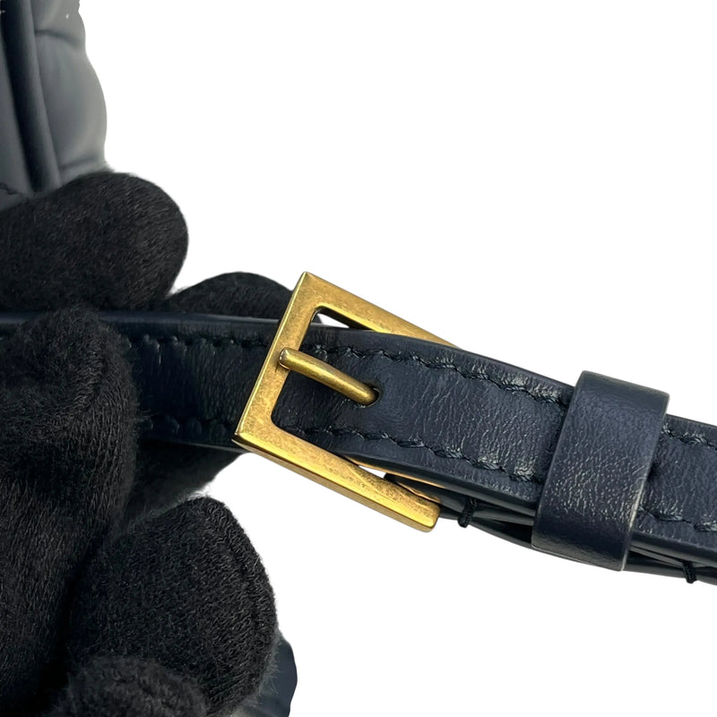 Saint Laurent ルー ミディアム ショルダーバッグ - ネイビー