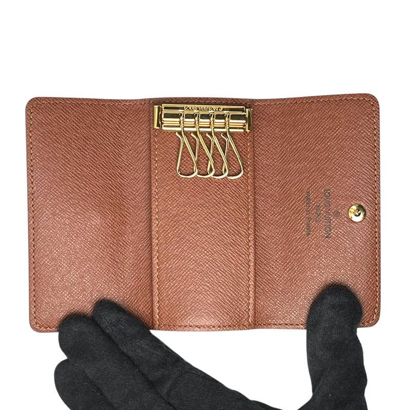Louis Vuitton Monogram Multicolore 4 Key Case - Brown - 33130 