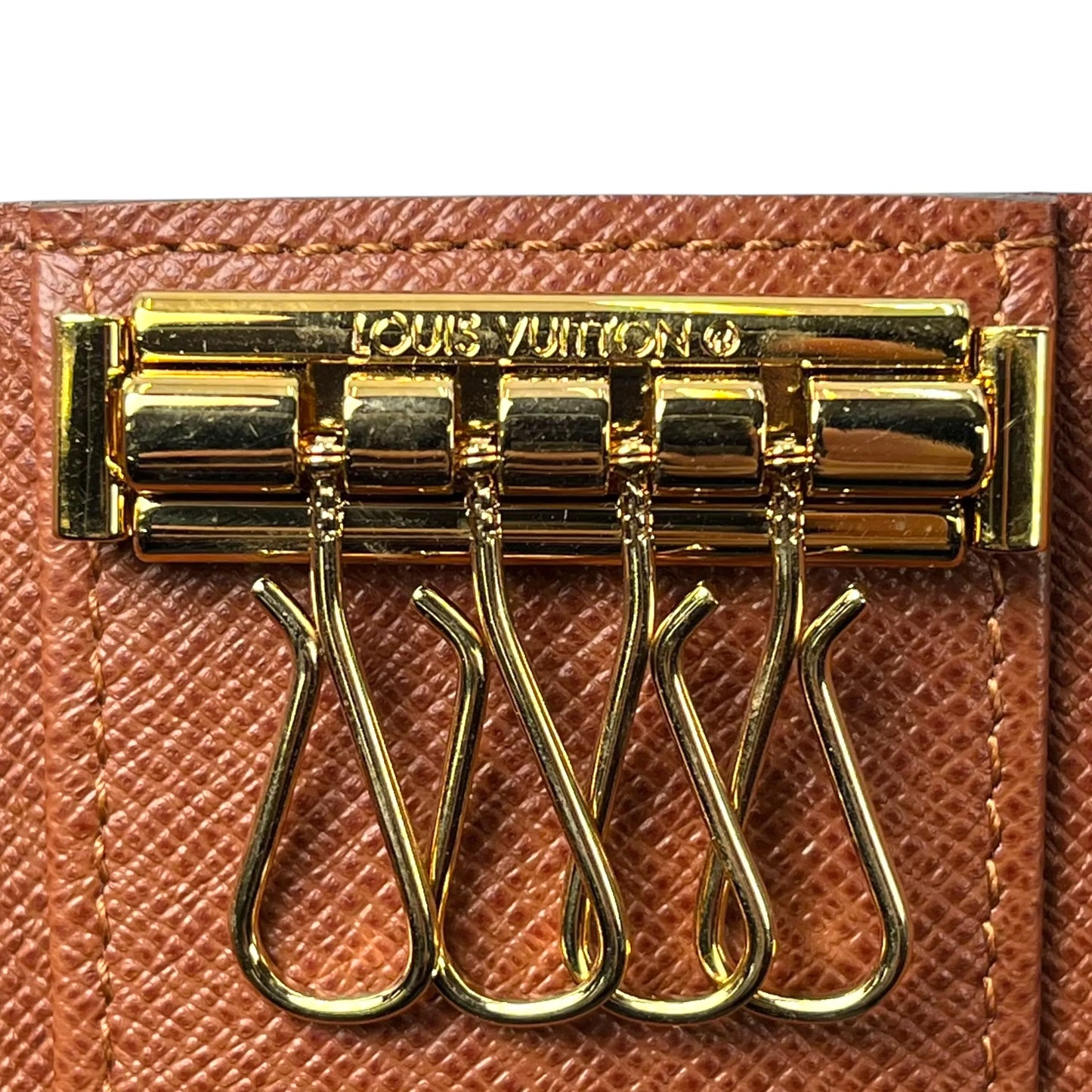 Louis Vuitton Monogram Multicolore 4 Key Case - Brown - 33130 
