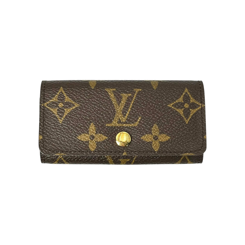Louis Vuitton Monogram Multicolore 4 Key Case - Brown - 33130 