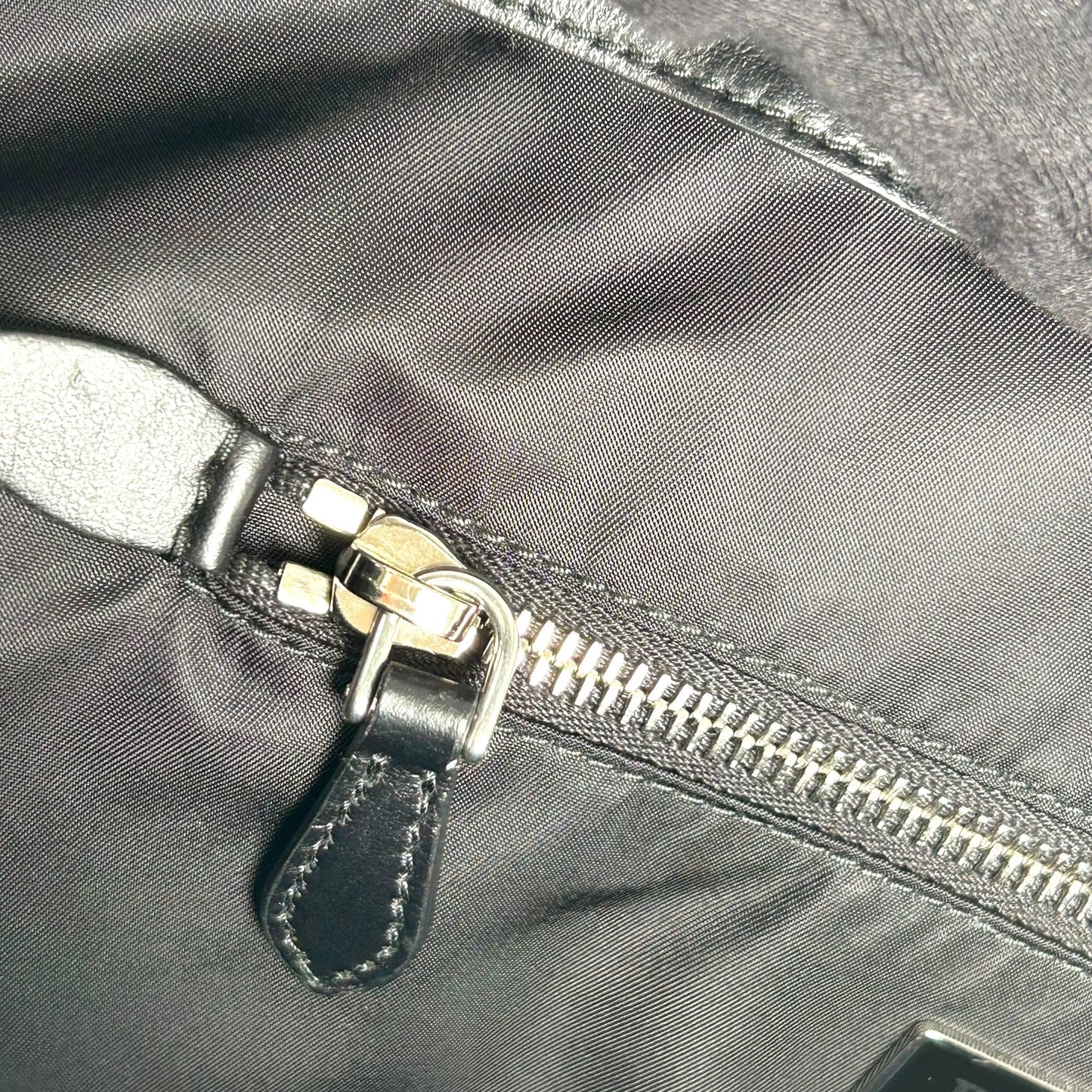 PRADA Nylon Tote Bag - Black - 33179 