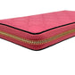 GUCCI Guccissima Round Zip Long Wallet - Pink 