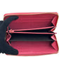 GUCCI Guccissima Round Zip Long Wallet - Pink 