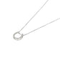 Horseshoe Necklace - 18KWG 