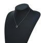 Horseshoe Necklace - 18KWG 
