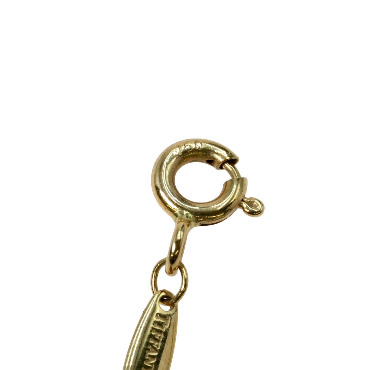 Tiffany & Co バイザヤード ダイヤモンド 0.12ct ネックレス - 18KYG - 33295