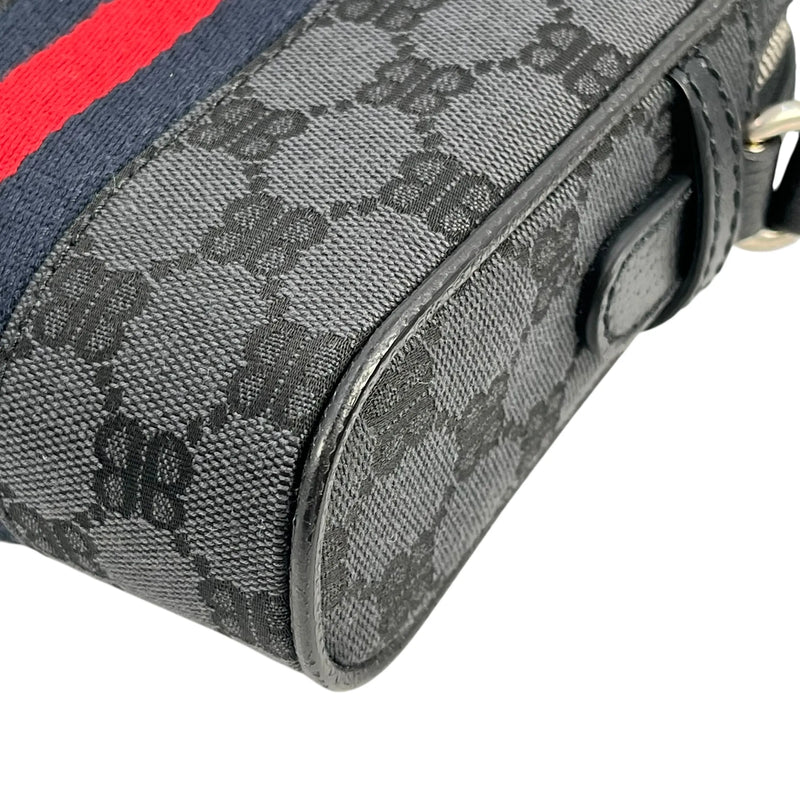 BALENCIAGA x GUCCI The Hacker Project Shoulder Bag - Black 