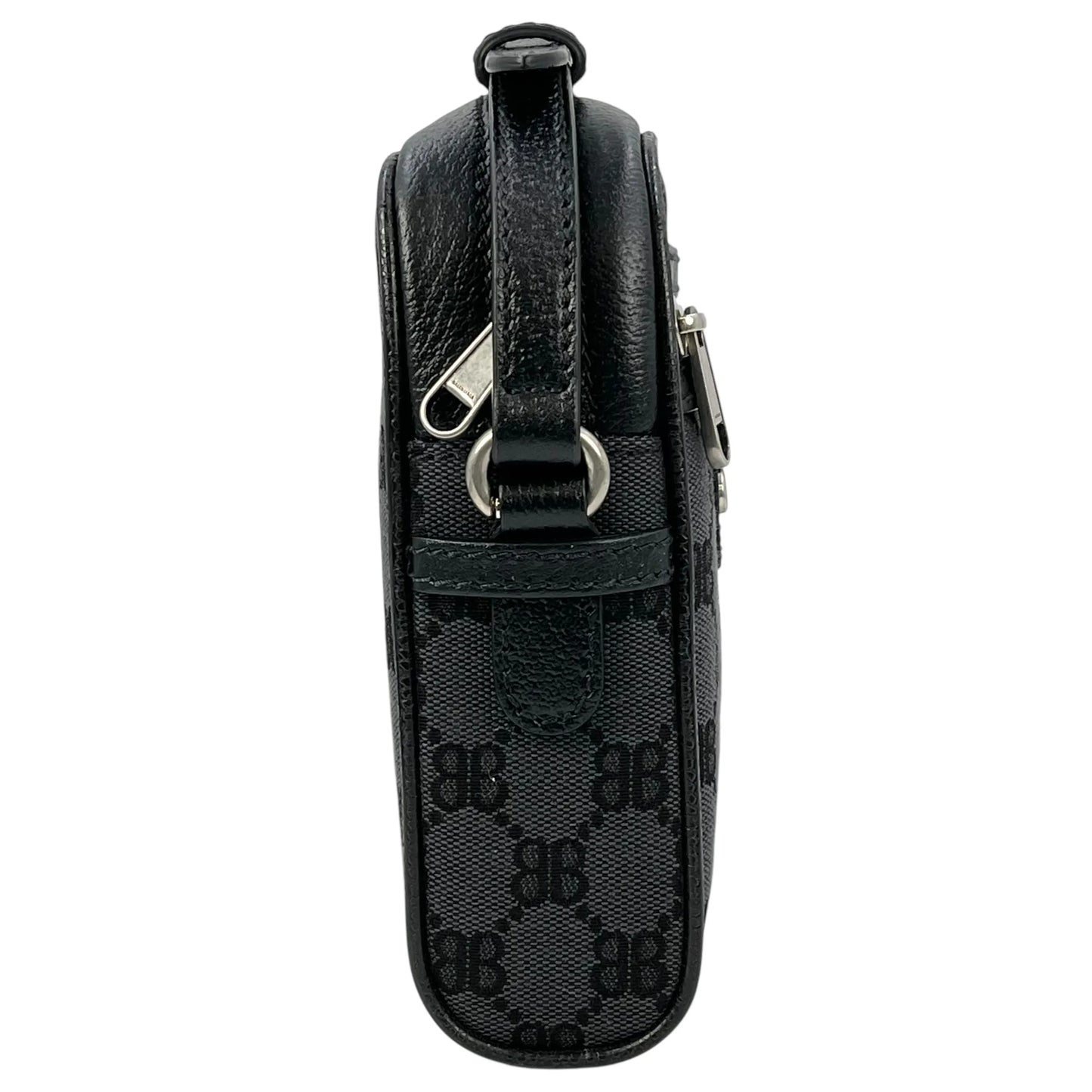 BALENCIAGA x GUCCI The Hacker Project Shoulder Bag - Black 