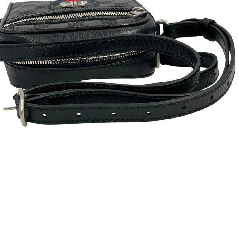BALENCIAGA x GUCCI The Hacker Project Shoulder Bag - Black 