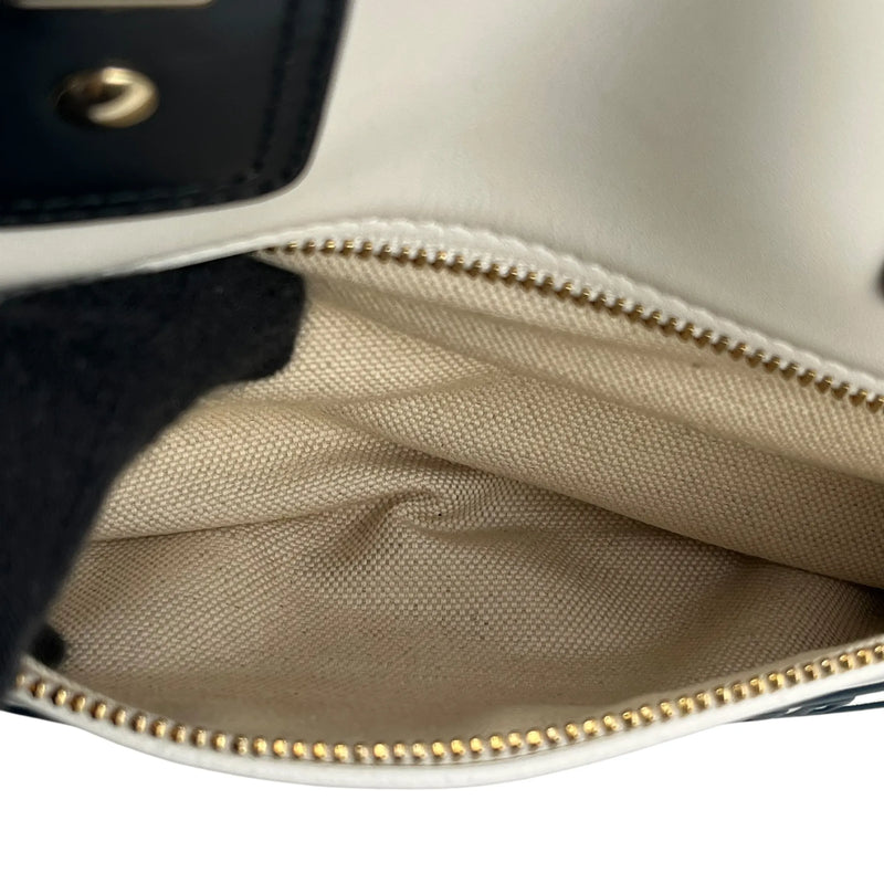 Dior Vibe Medium Bowling Bag Handbag/Shoulder Bag - White 