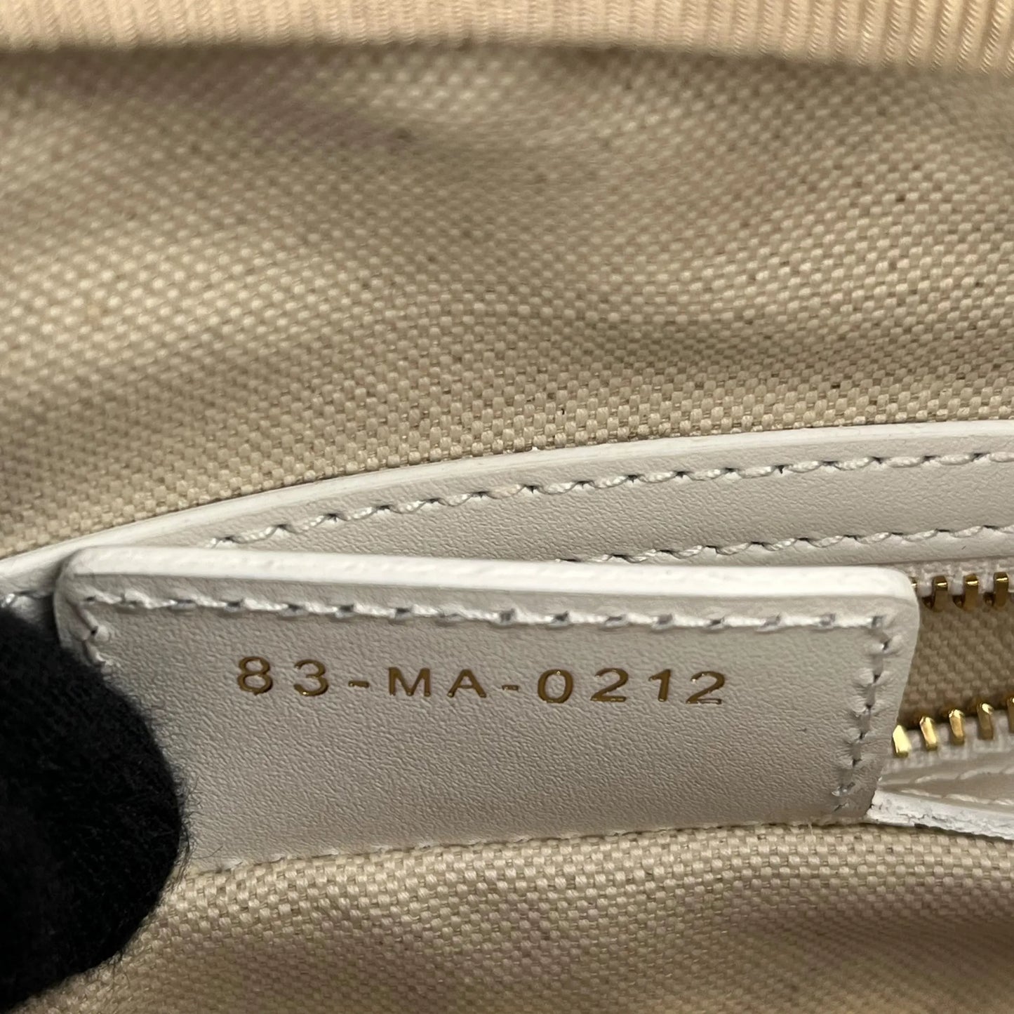 Dior Vibe Medium Bowling Bag Handbag/Shoulder Bag - White 