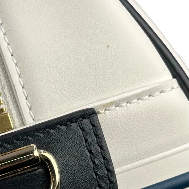 Dior Vibe Medium Bowling Bag Handbag/Shoulder Bag - White 